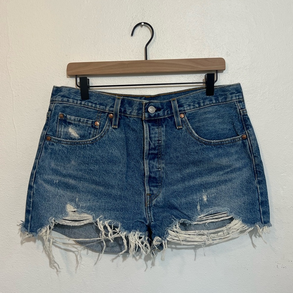 Levi’s 501 High Rise Cutoff Shorts